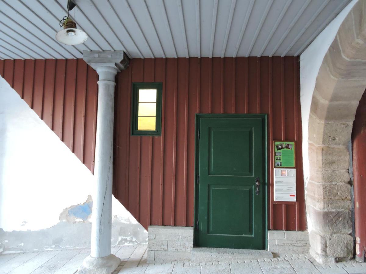 Turmstueble Im Torhaus Von 1545 Appartement Burgbernheim Buitenkant foto