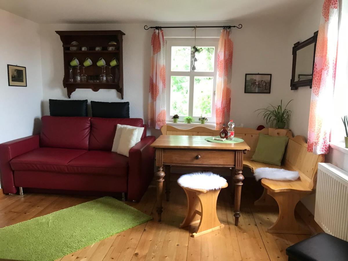 Turmstueble Im Torhaus Von 1545 Appartement Burgbernheim Buitenkant foto