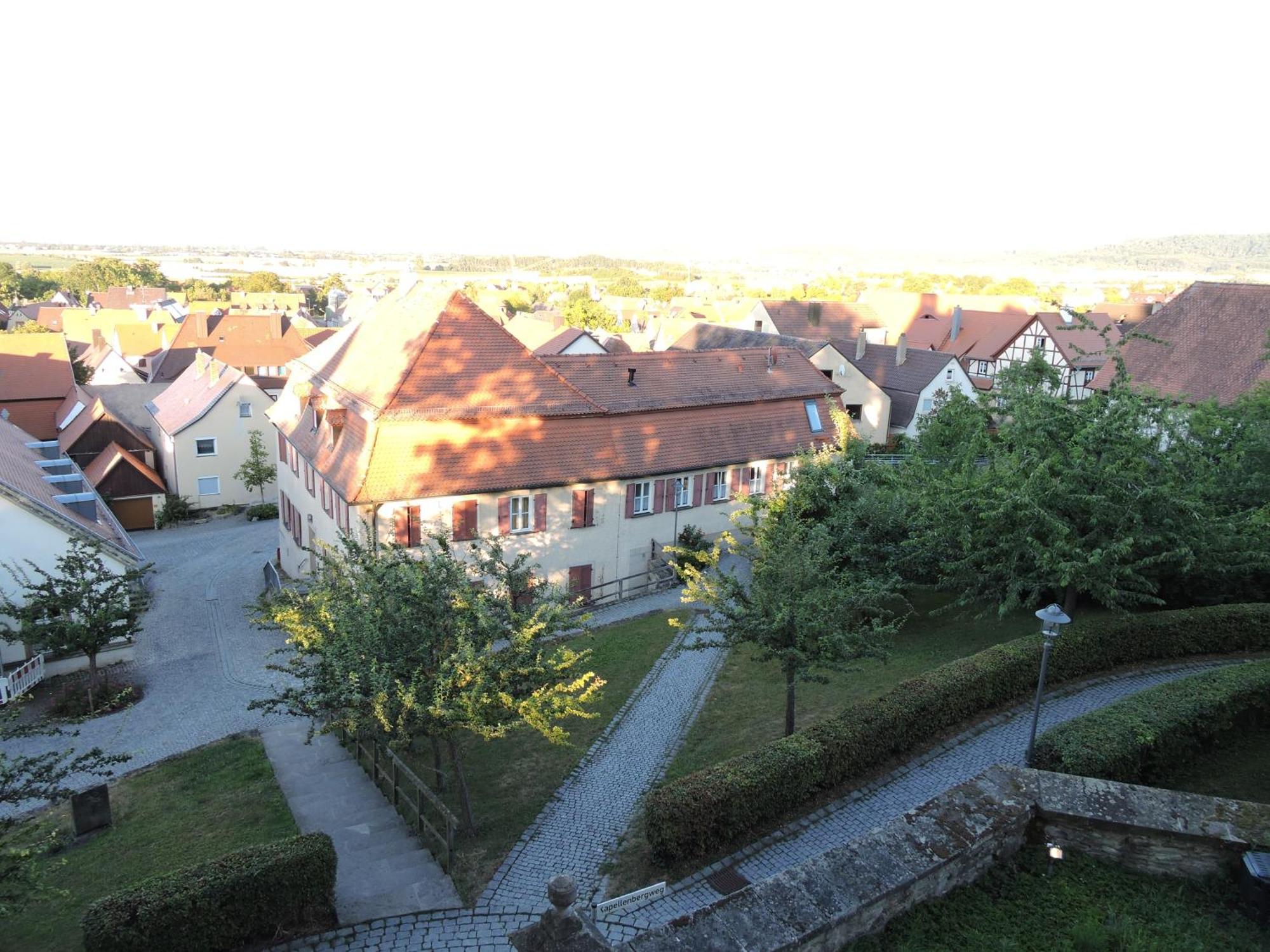 Turmstueble Im Torhaus Von 1545 Appartement Burgbernheim Buitenkant foto