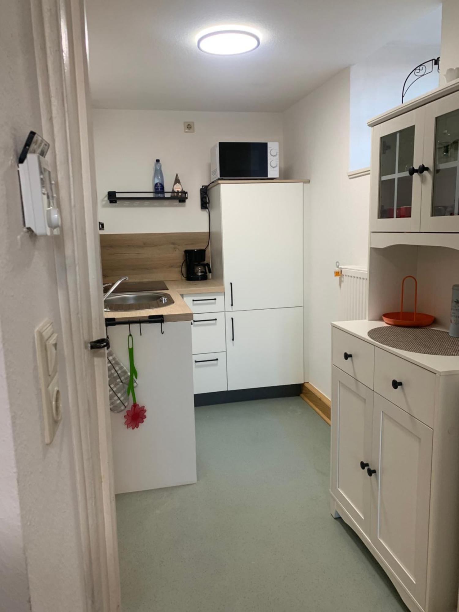 Turmstueble Im Torhaus Von 1545 Appartement Burgbernheim Buitenkant foto